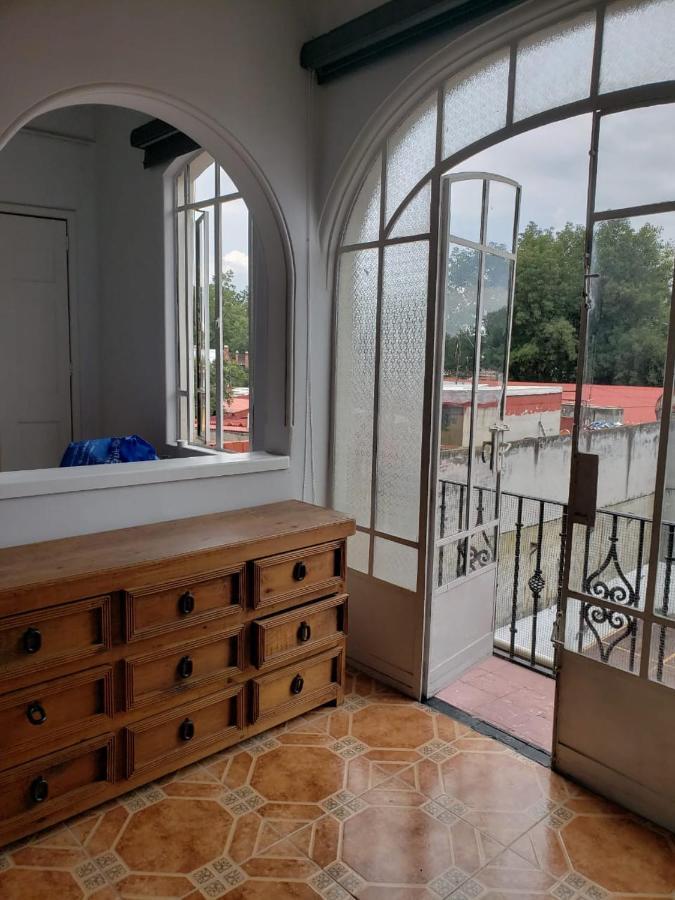 Loft terraza Coyoacán vista plaza kiosco depa 50m2 Appartamento Città del Messico Esterno foto